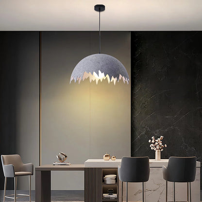 Antizer Eggshell Acoustic Pendent Light for Office