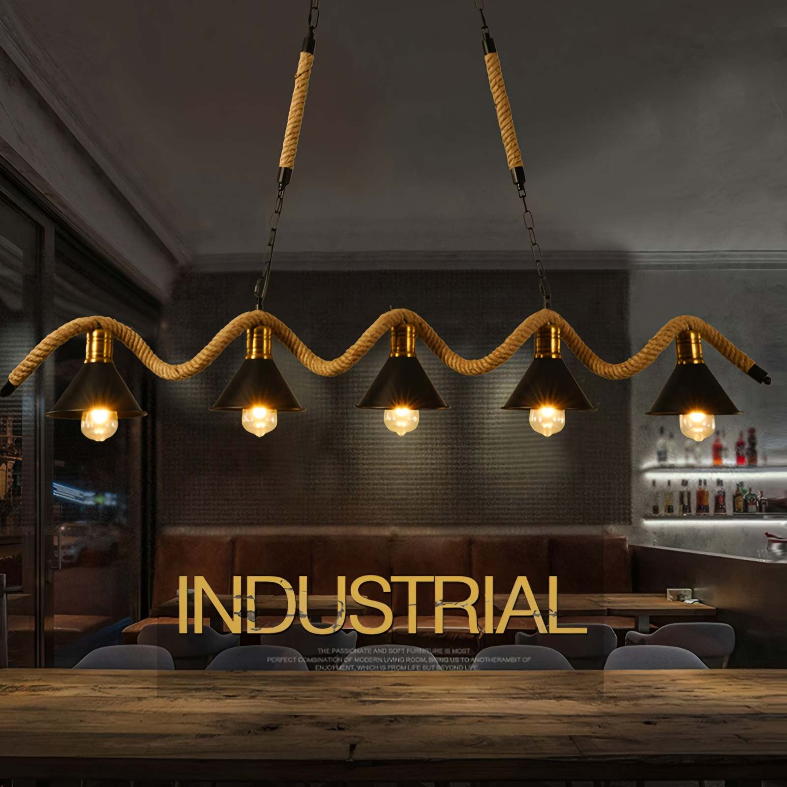 Antizer Epoch Vintage LED Pendant Light