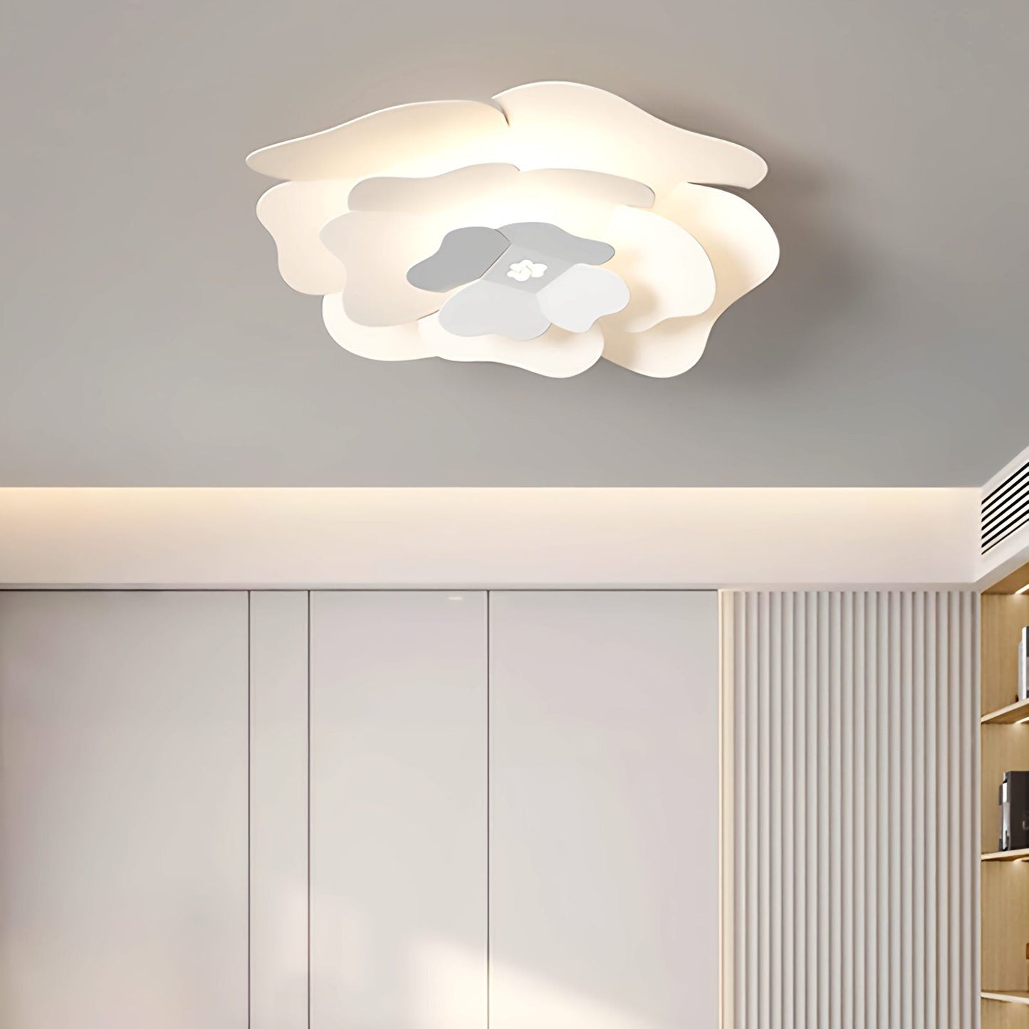 Antizer LED Flower Ceiling Light for Bedroom