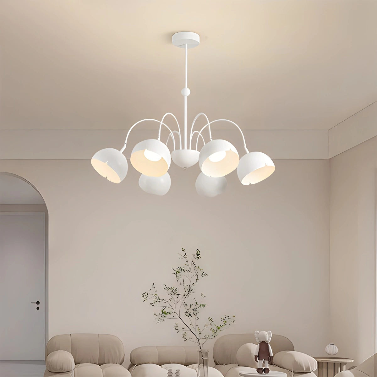 Antizer French Flower Shaped Chandelier