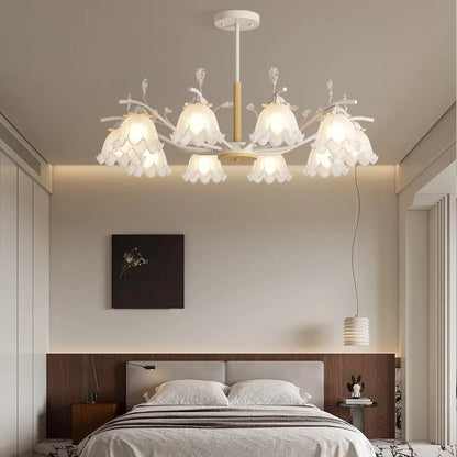Antizer Creative Lily of the Valley Flower Chandelier