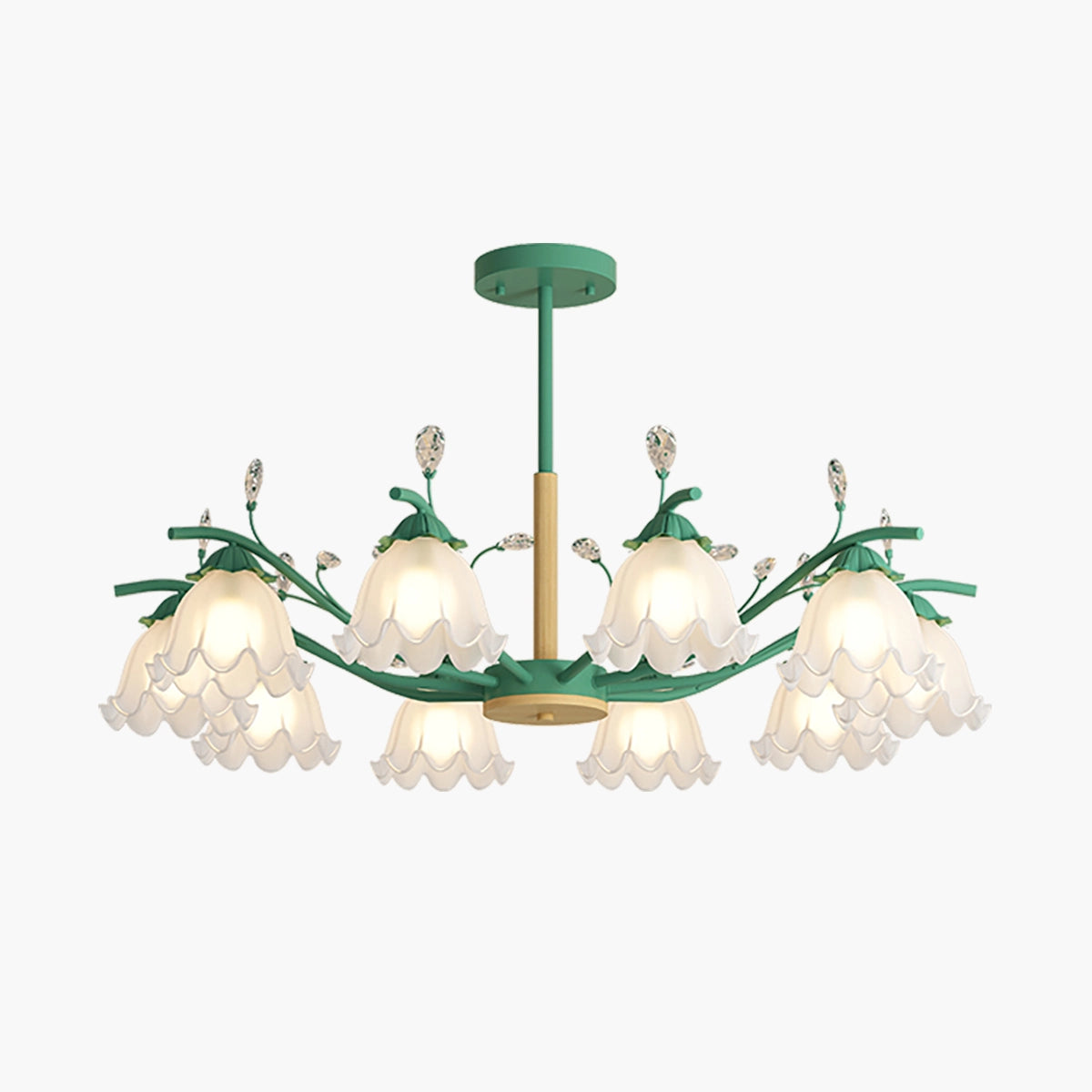 Creative Lily of the Valley Flower Chandelier