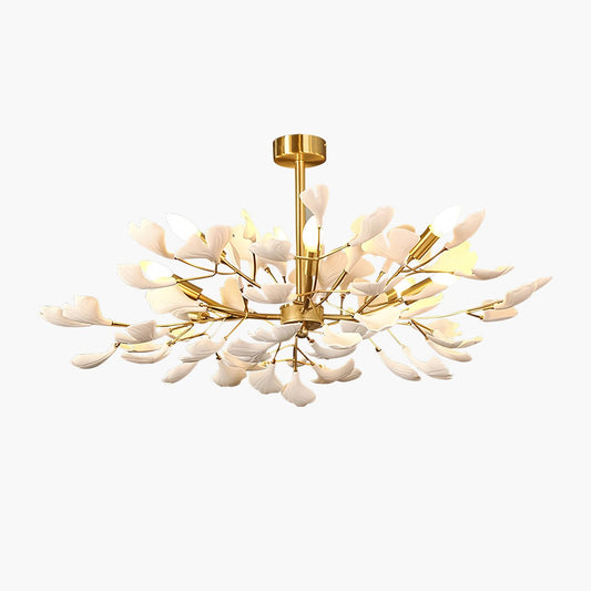 Antizer Gingko Chandelier-A for Bedroom Living Room