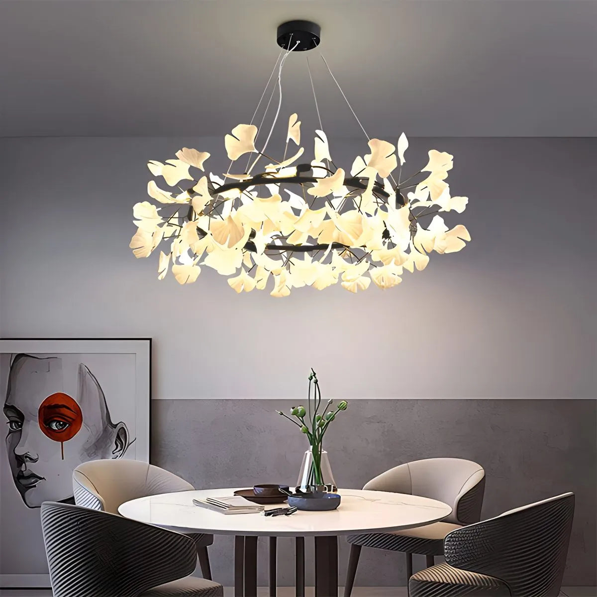 Gingko Chandelier-C