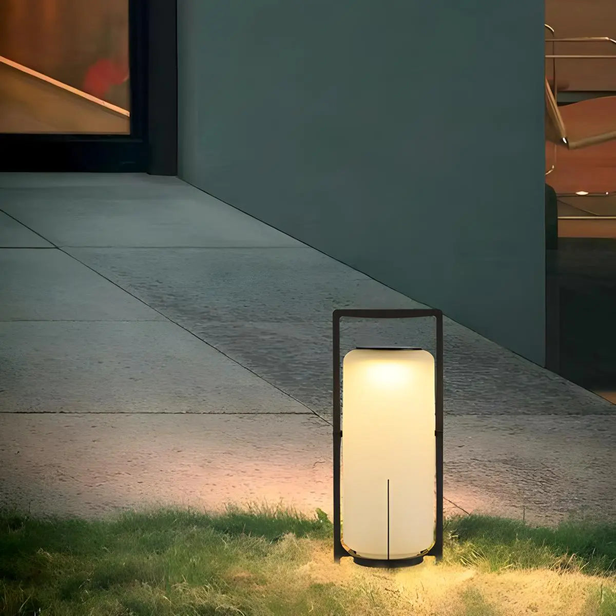 Solar Glass Lantern Outdoor Light