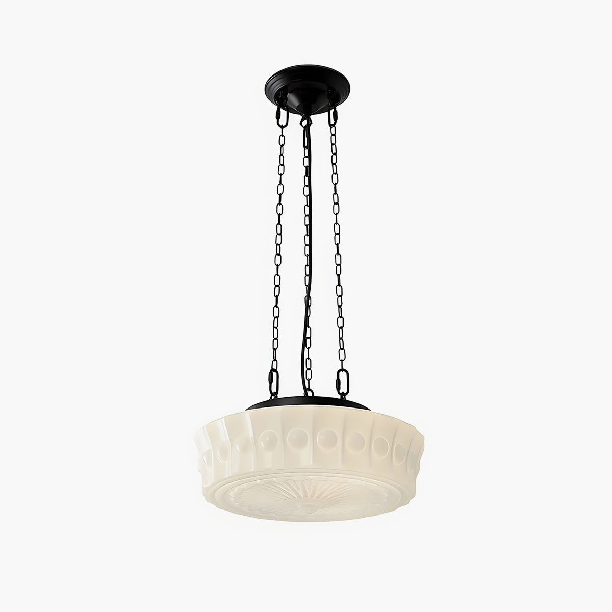 Hailie Vintage French Dome Pendant Light