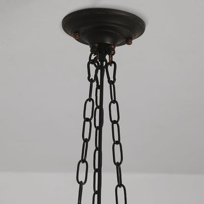 Antizer Hailie Vintage French Dome Pendant Light for Living Room