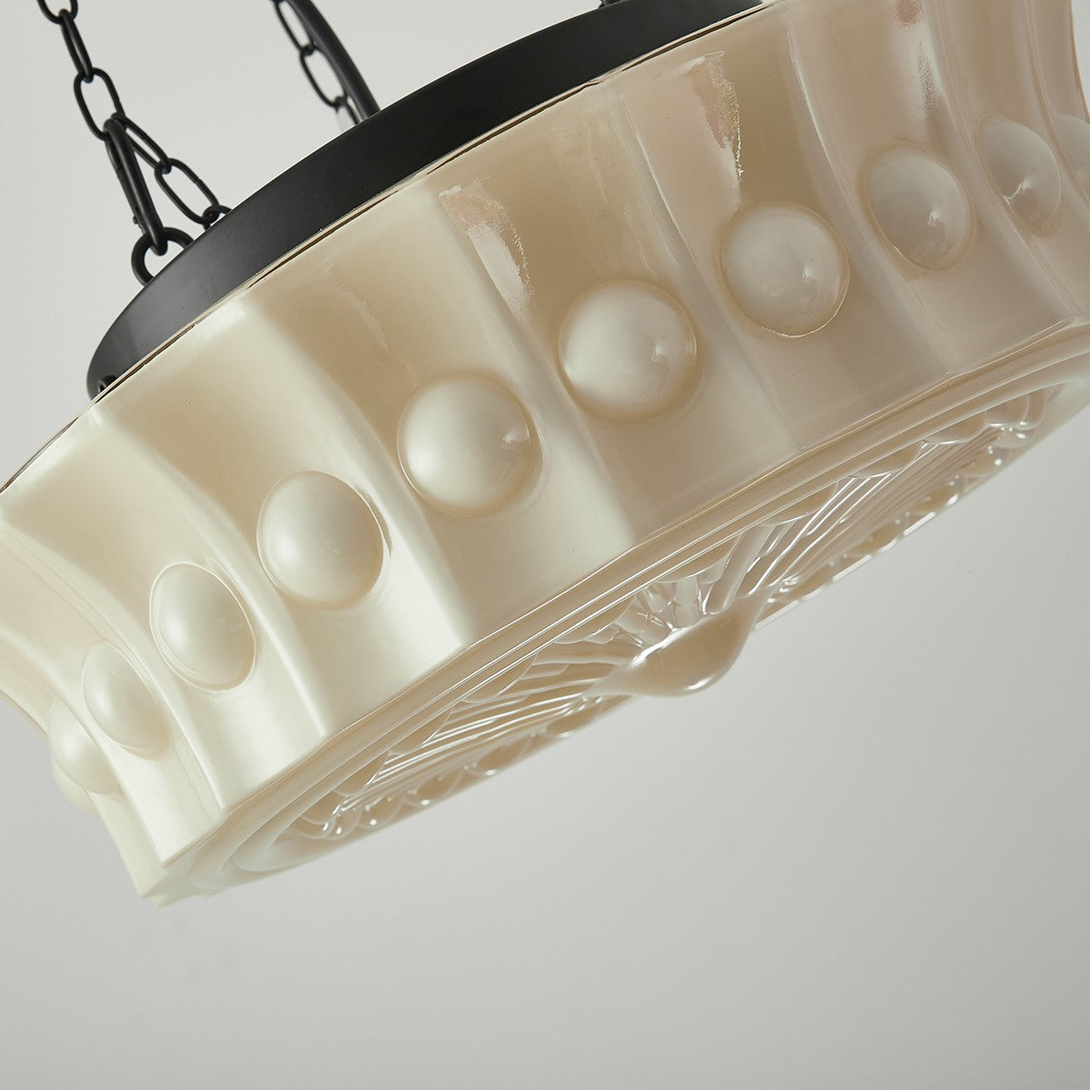 Antizer Hailie Vintage French Dome Pendant Light for Living Room