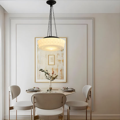 Antizer Hailie Vintage French Dome Pendant Light for Living Room