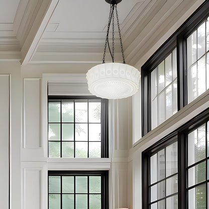 Antizer Hailie Vintage French Dome Pendant Light for Living Room