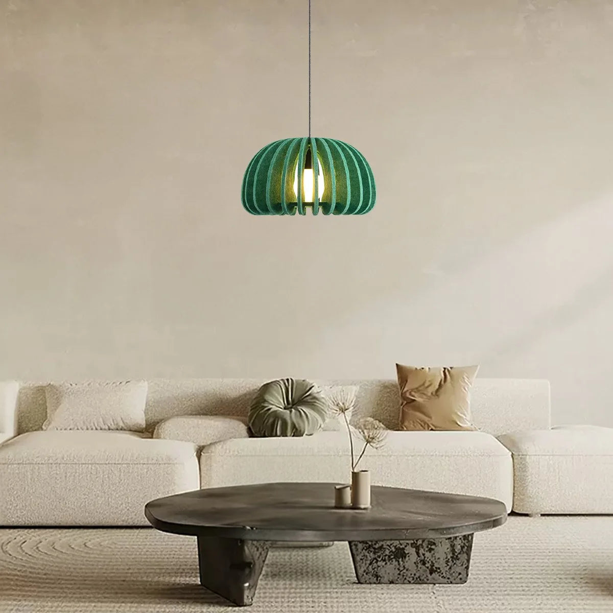 Antizer Half Circle Ball Birdcage Acoustic Pendant Light