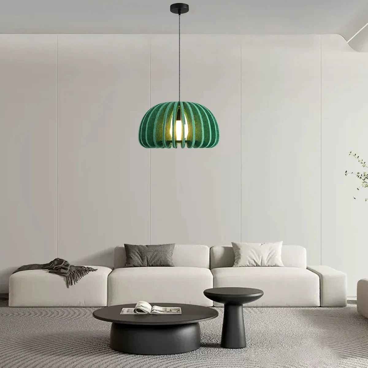 Antizer Half Circle Ball Birdcage Acoustic Pendant Light