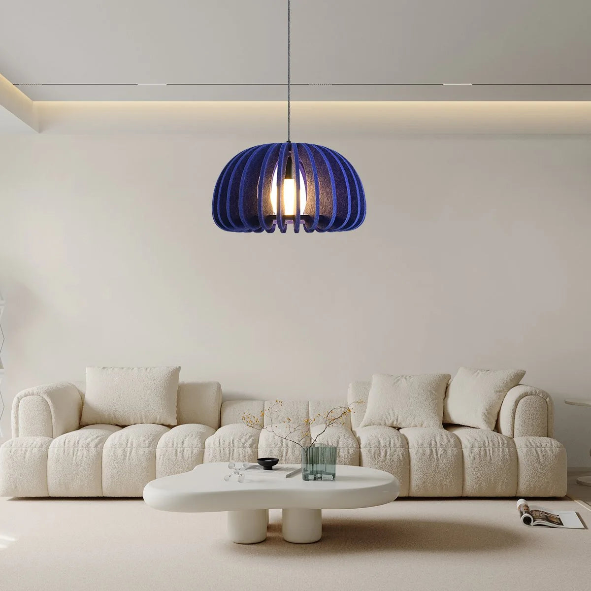 Antizer Half Circle Ball Birdcage Acoustic Pendant Light