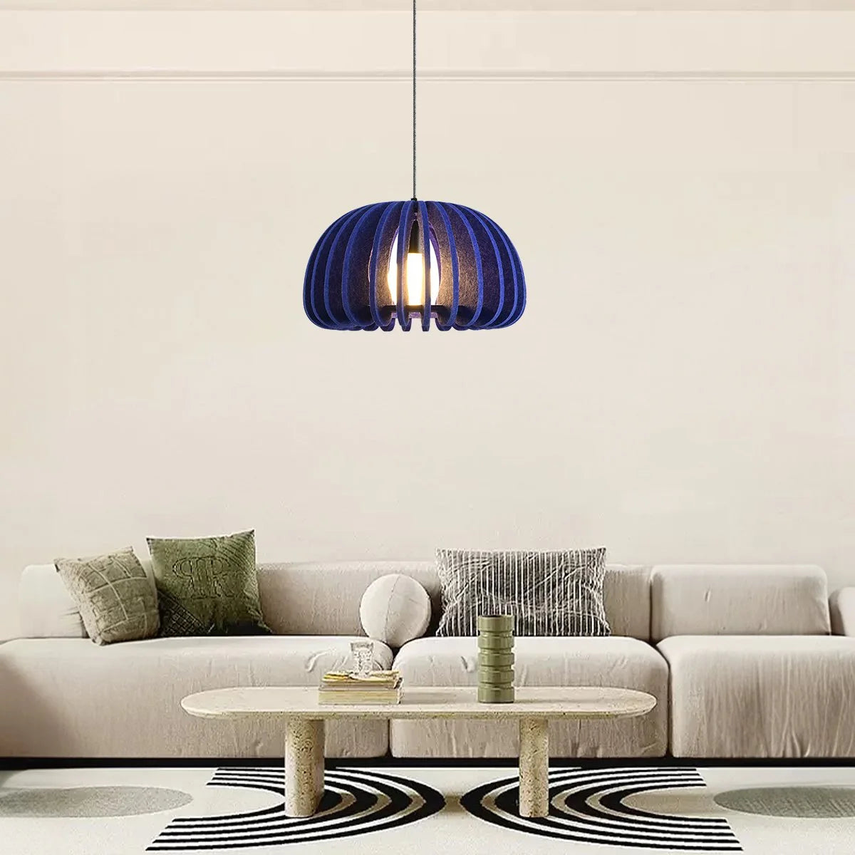 Antizer Half Circle Ball Birdcage Acoustic Pendant Light