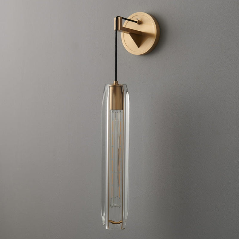 Hanging Crystal Wall Sconce