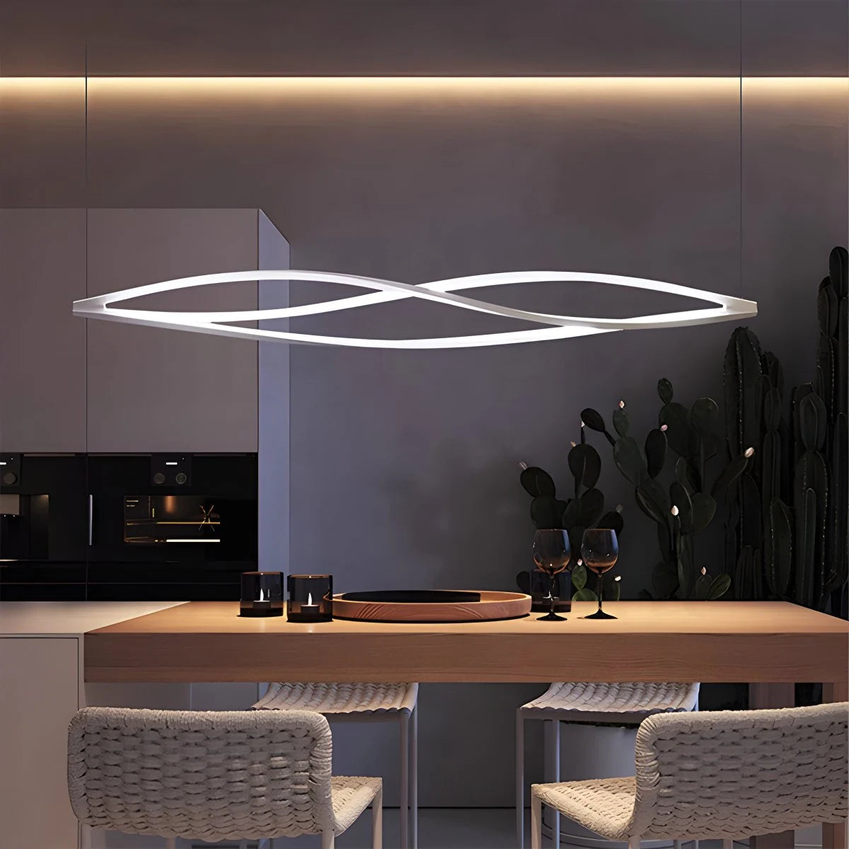 Antizer Helix Horizonta & Vertica Pendant Light