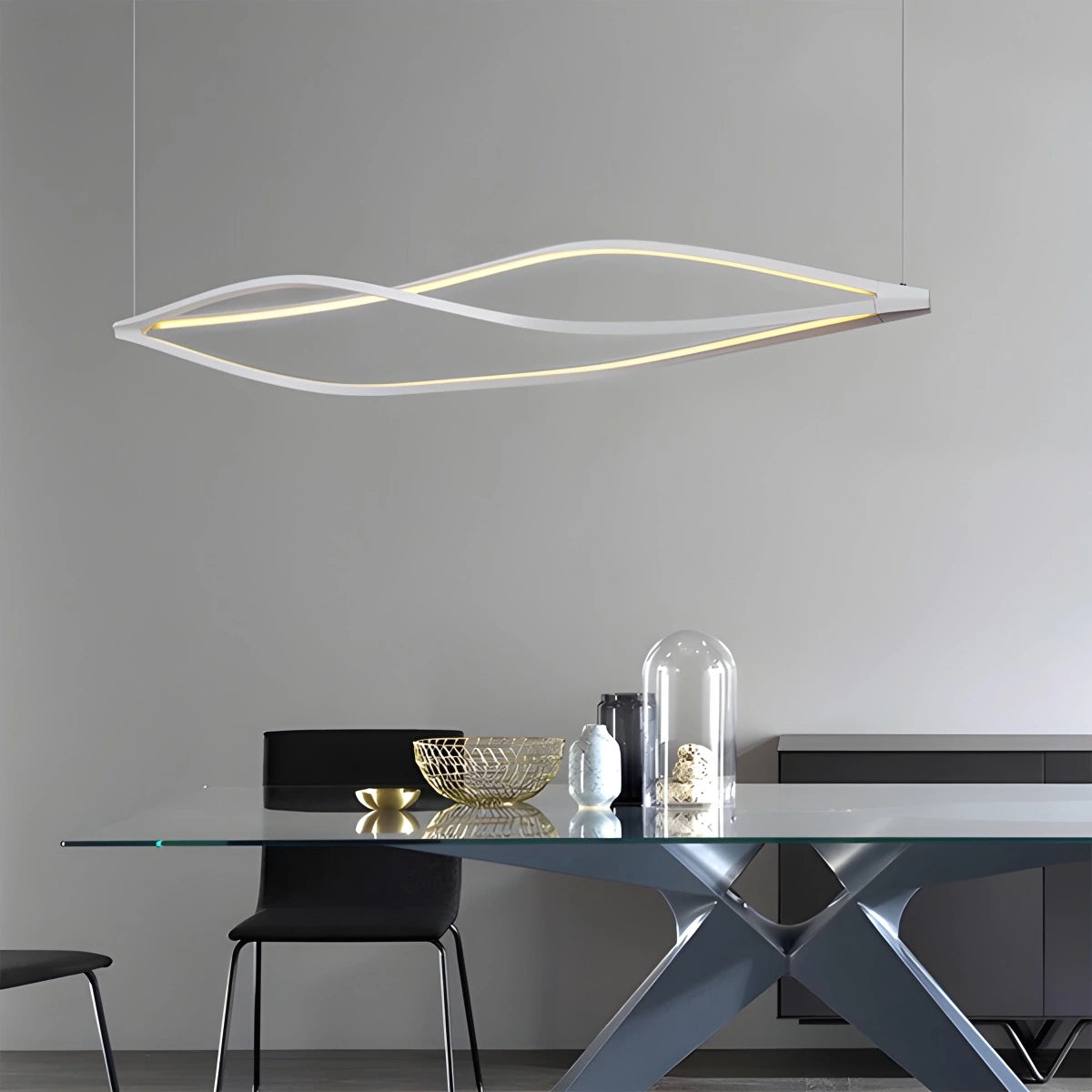 Antizer Helix Horizonta & Vertica Pendant Light