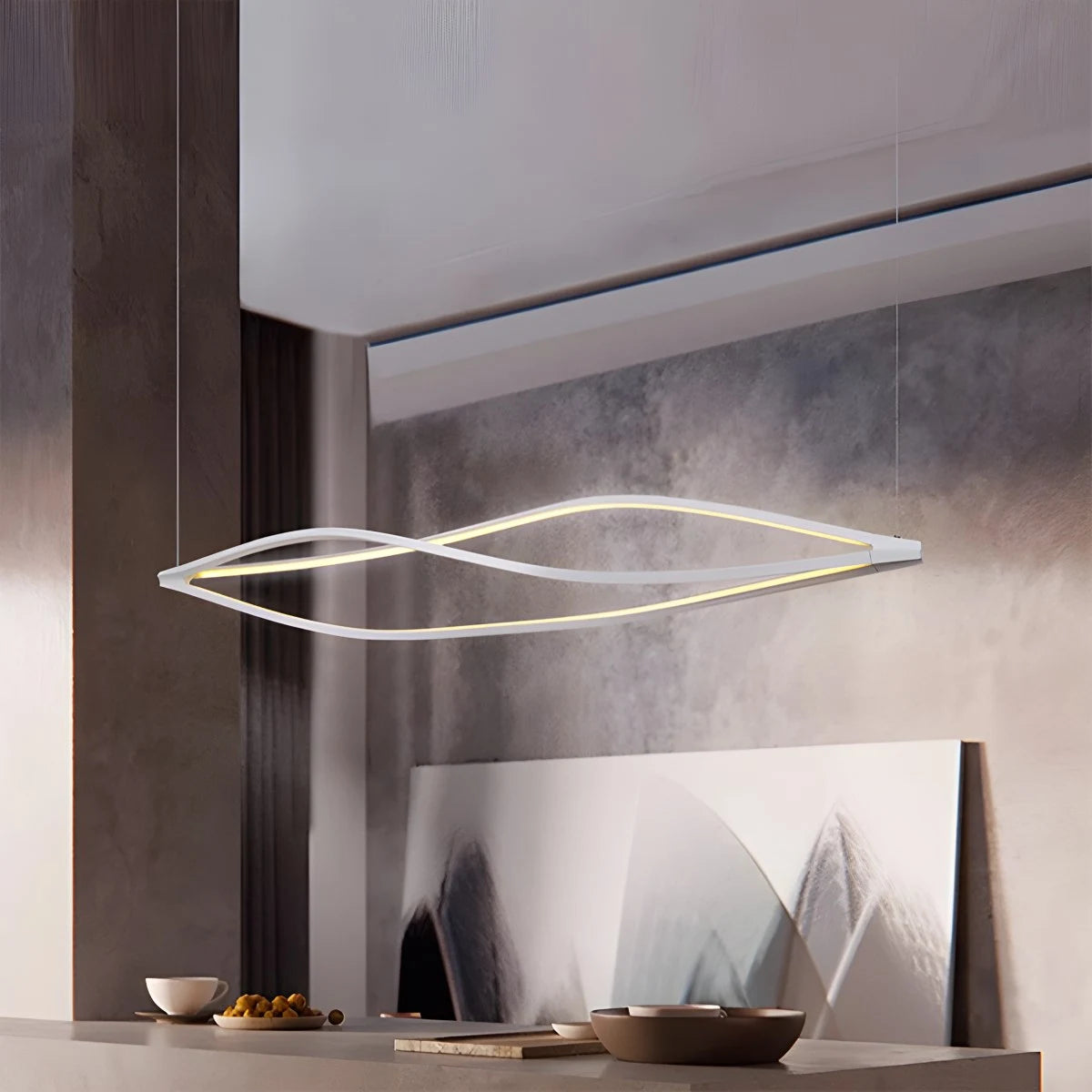 Antizer Helix Horizonta & Vertica Pendant Light