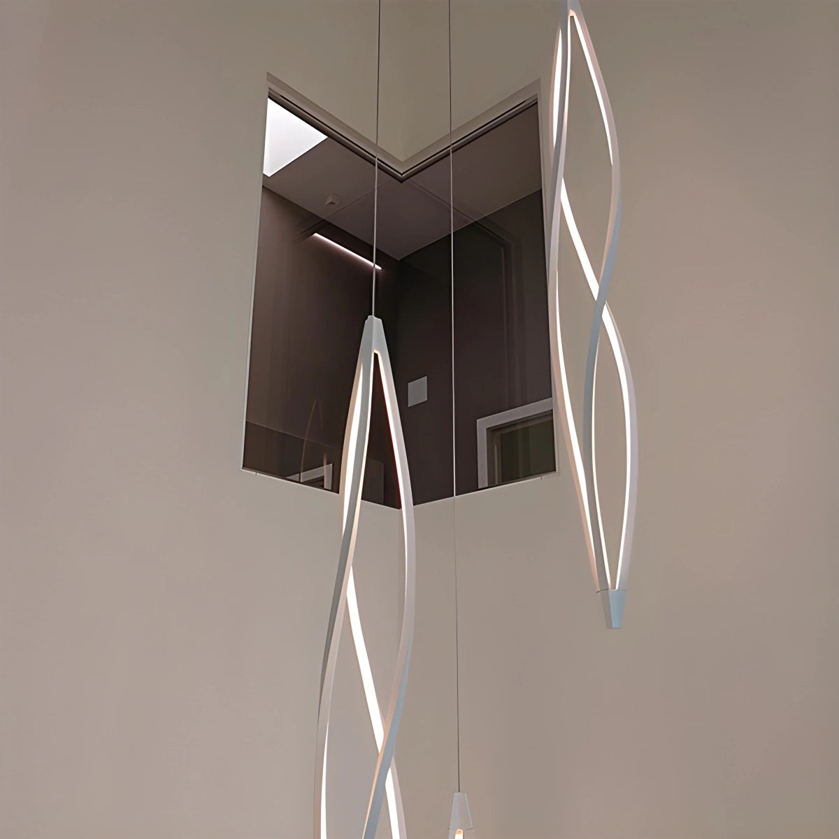 Antizer Helix Horizonta & Vertica Pendant Light