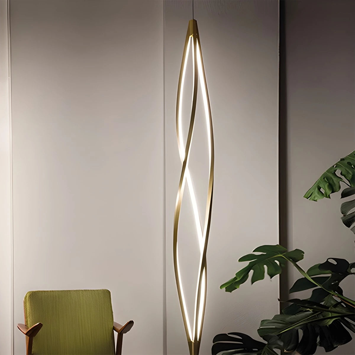 Antizer Helix Horizonta & Vertica Pendant Light