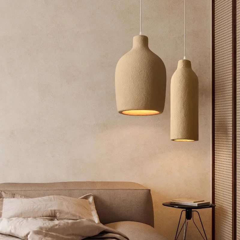 Simple Gypsum Pendant Lights