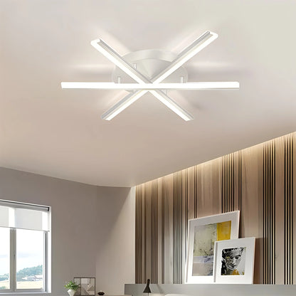 Antizer LED Strip Fan-Shaped Ceiling Lamp