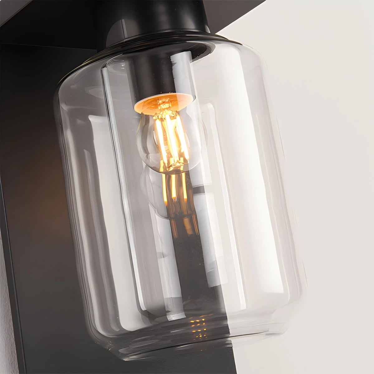 Antizer Outdoor Lantern Cover Glass Wall Lamp