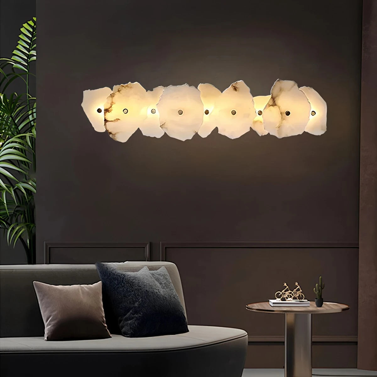 Antizer Modern Luxury Artistic Spanish Alabaster Wall Lamp