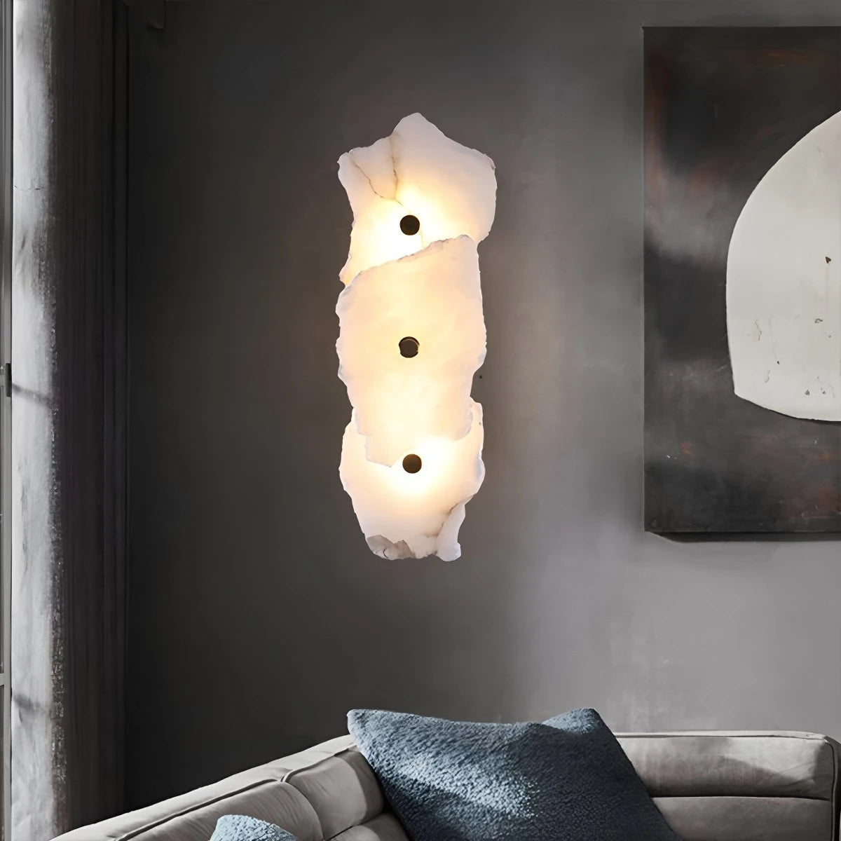 Antizer Modern Luxury Artistic Spanish Alabaster Wall Lamp