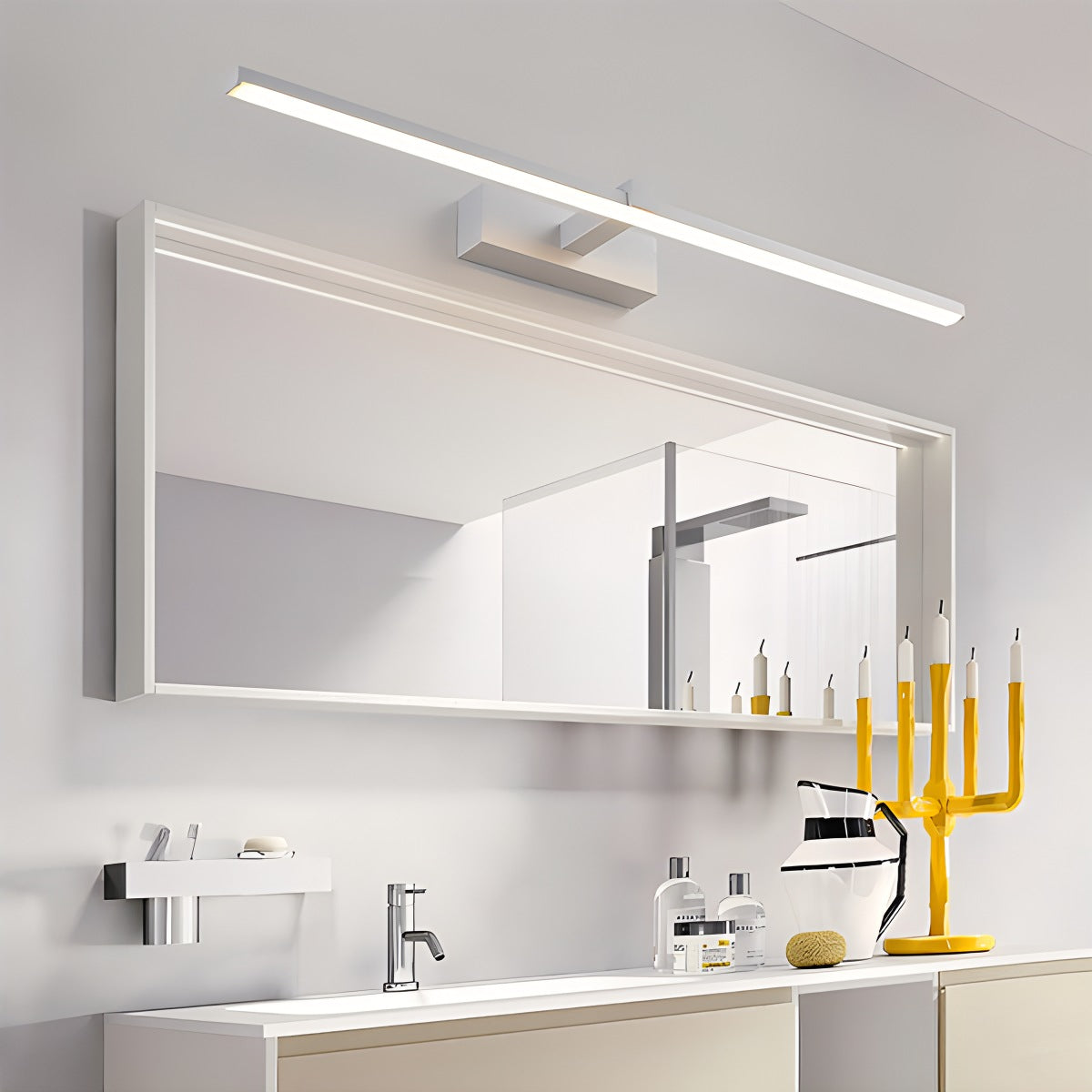 Antizer Linear Vanity Bathroom Wall Sconce For Mirror