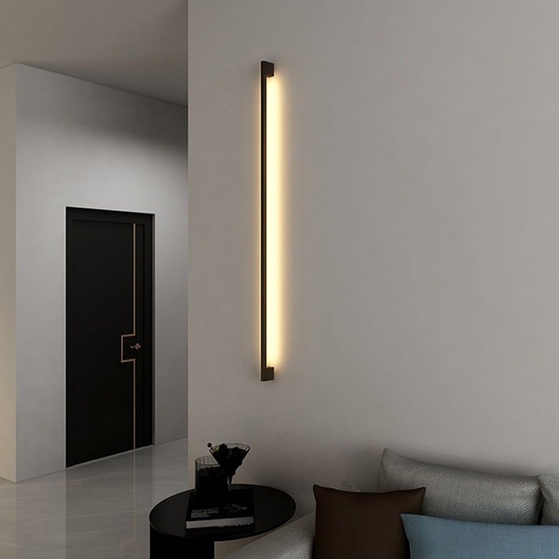 Long Linear Stairwell Wall Sconce