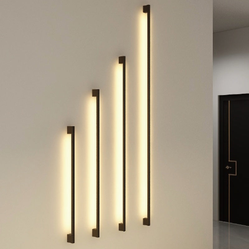 Long Linear Stairwell Wall Sconce