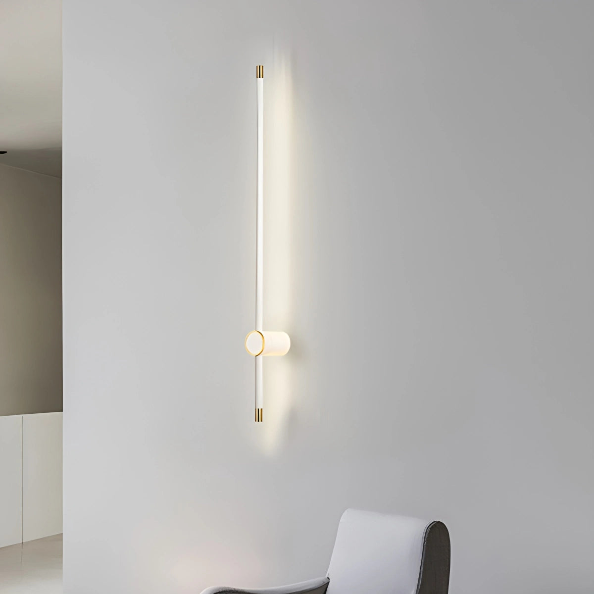 Antizer Long Roman Column Wall Lamp for Bedroom