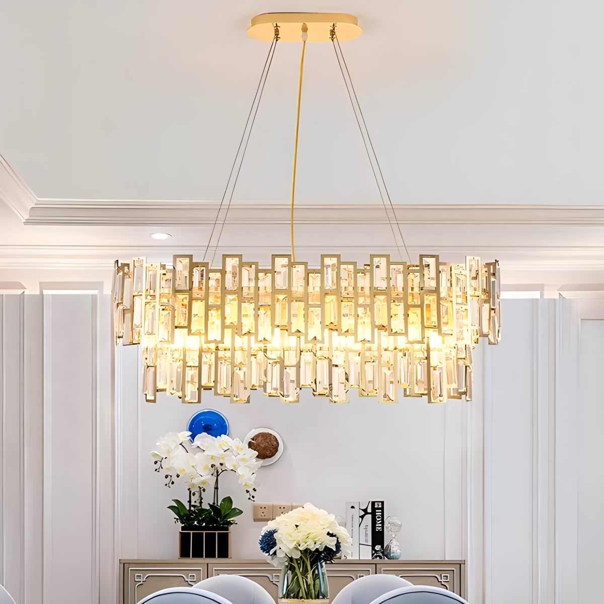 Lucienne Crystal Chandelier