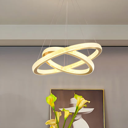 Antizer Modern Ring LED Pendant Light for Dining Room