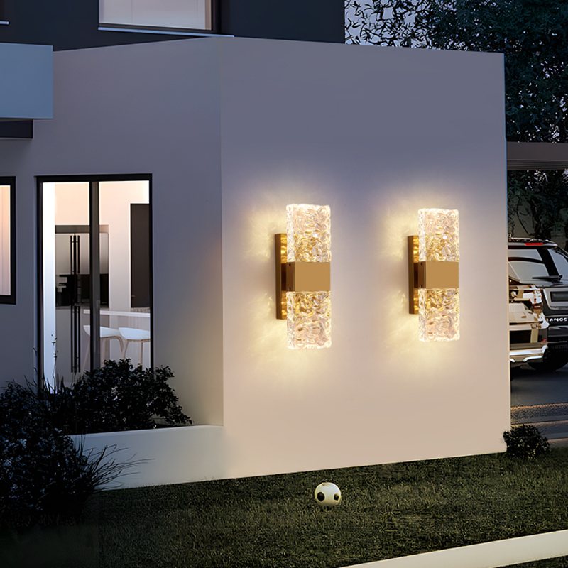 Crystal Glass Luxury Wall Sconce