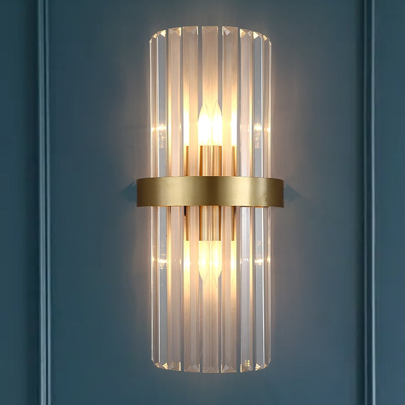 Crystal Glass Luxury Wall Sconce