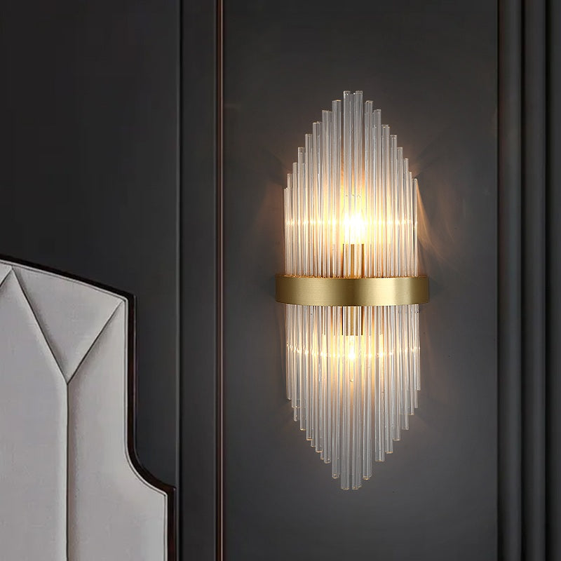 Crystal Glass Luxury Wall Sconce