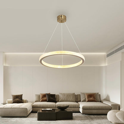 Antizer Modern Ring LED Pendant Light for Dining Room