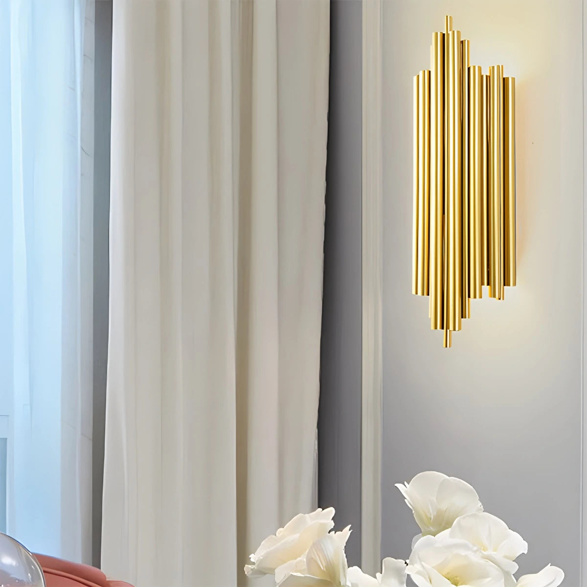 Crystal Glass Luxury Wall Sconce