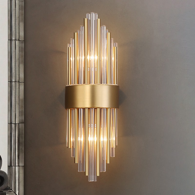 Minimal Luxury Glass Wall Lamp