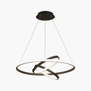 Antizer Minimalist Circular Chandelier Modern Lighting Fixture