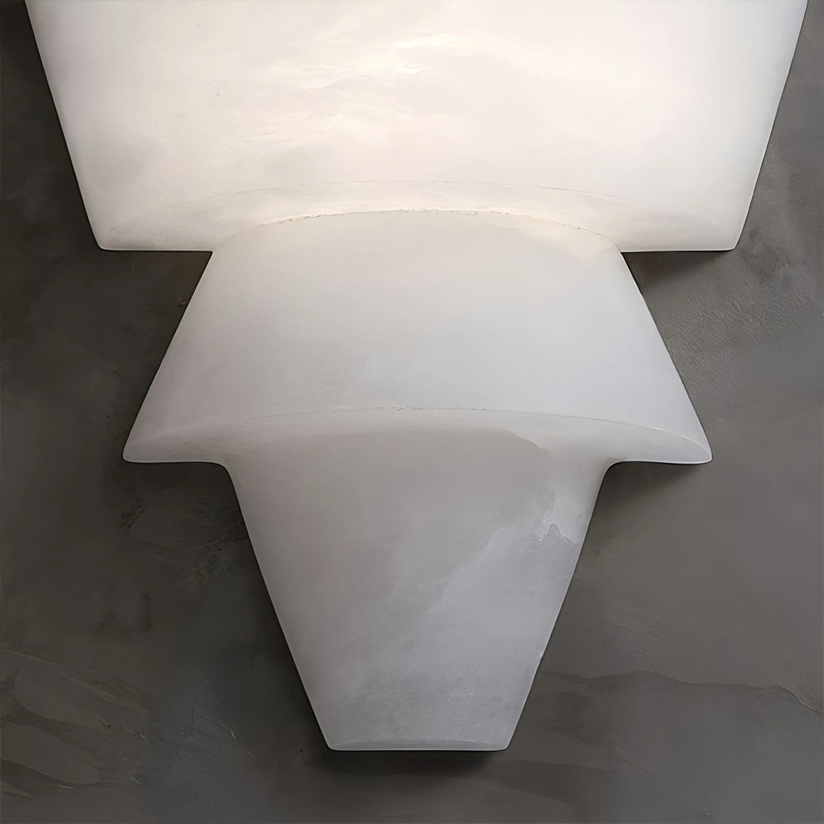 Antizer Cone Splicing Spanish Alabaster Wall Sconce