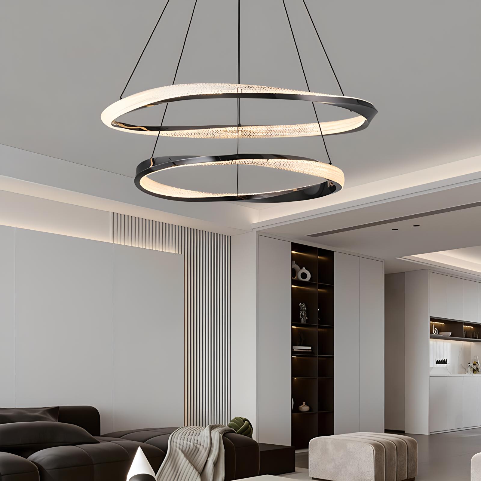 Mobius Circle Chandelier