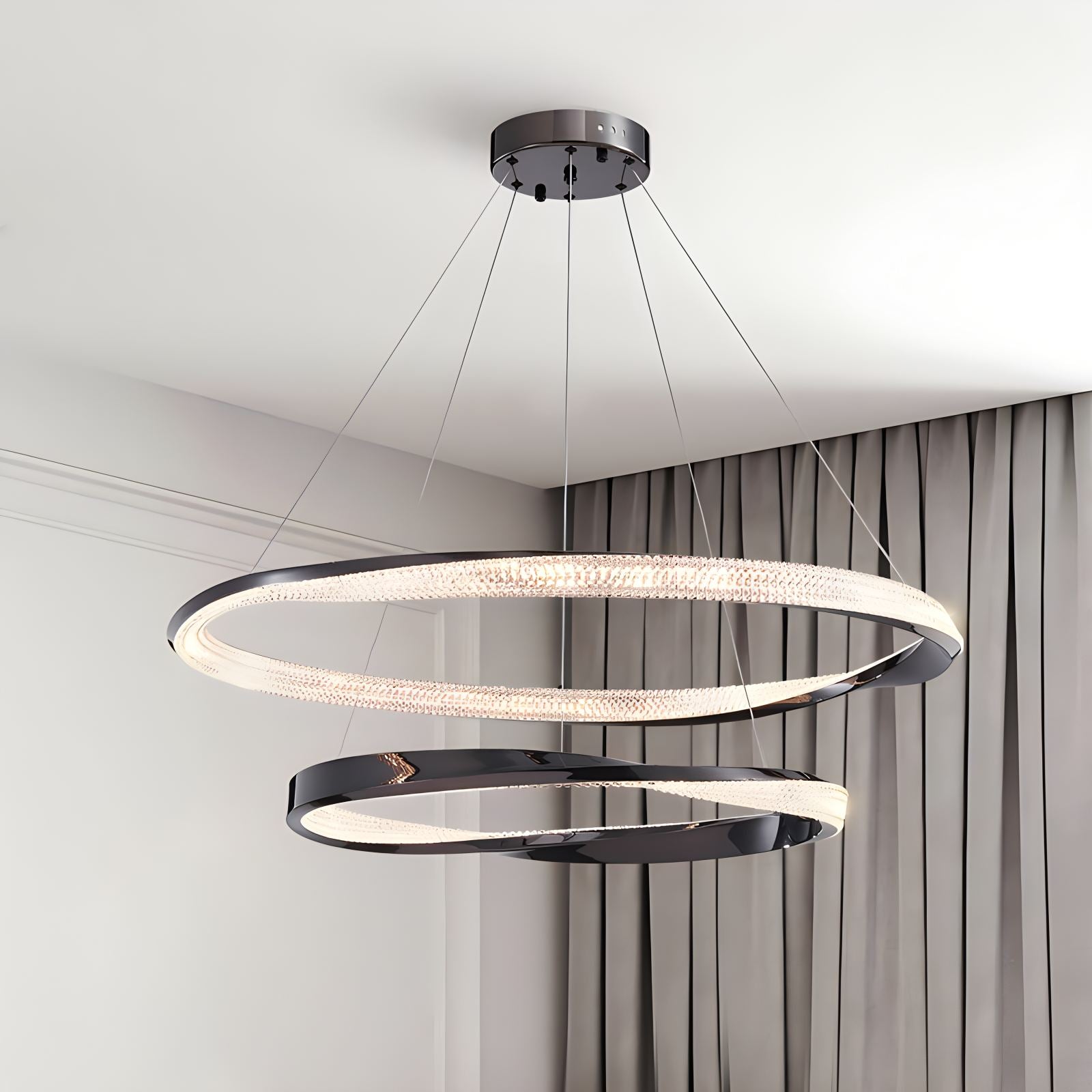 Mobius Circle Chandelier