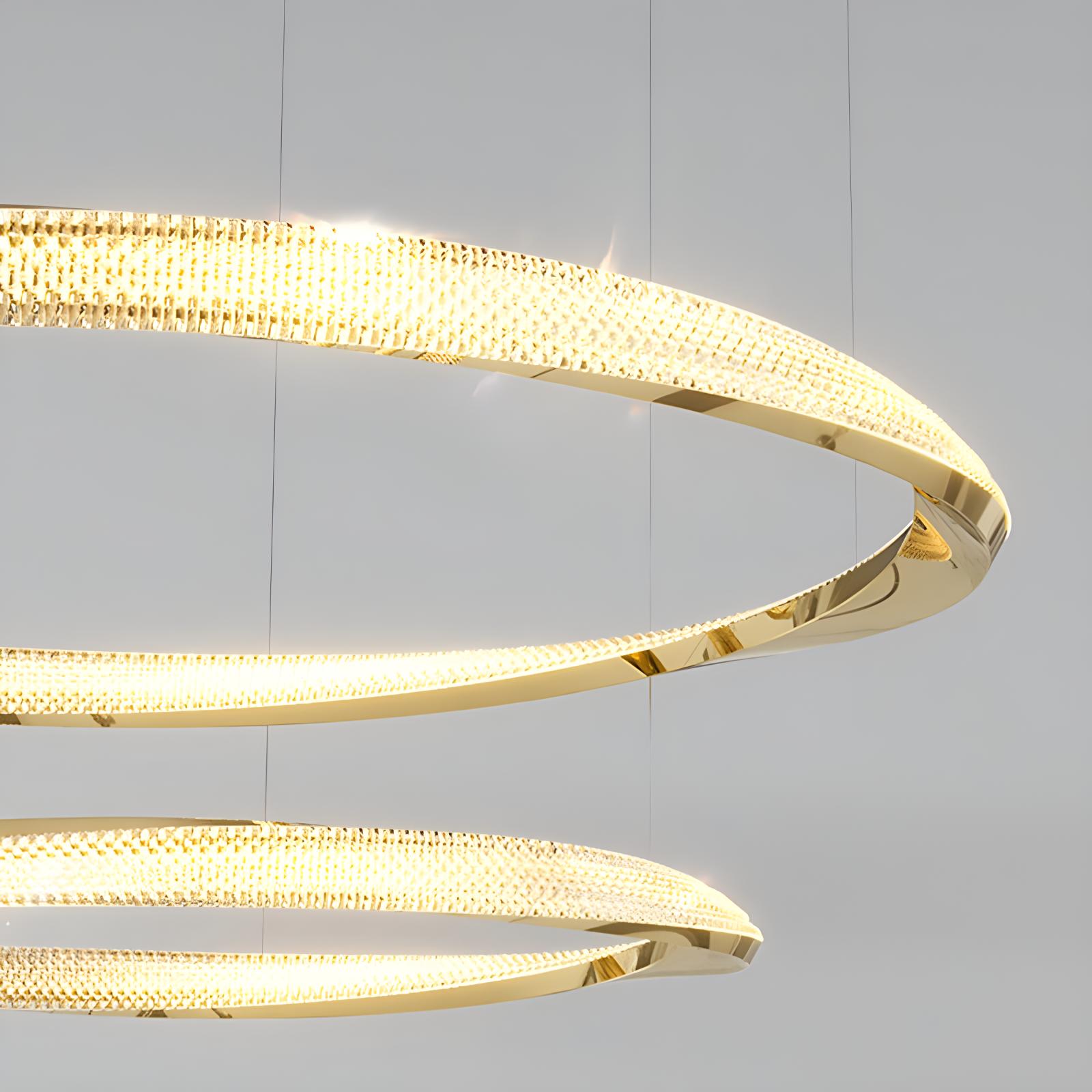 Mobius Circle Chandelier