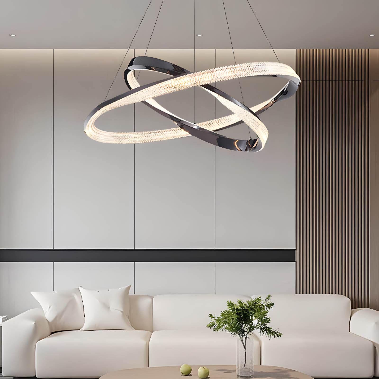 Mobius Circle Chandelier