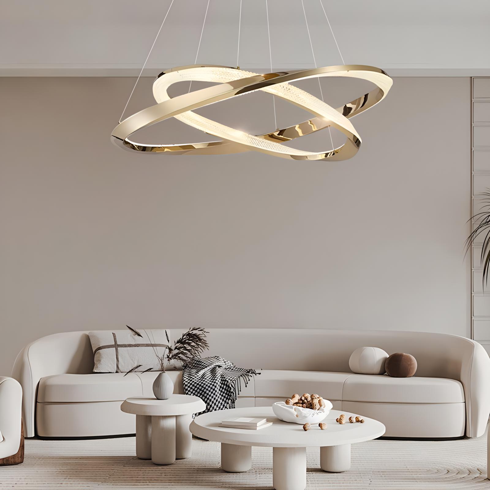 Mobius Circle Chandelier