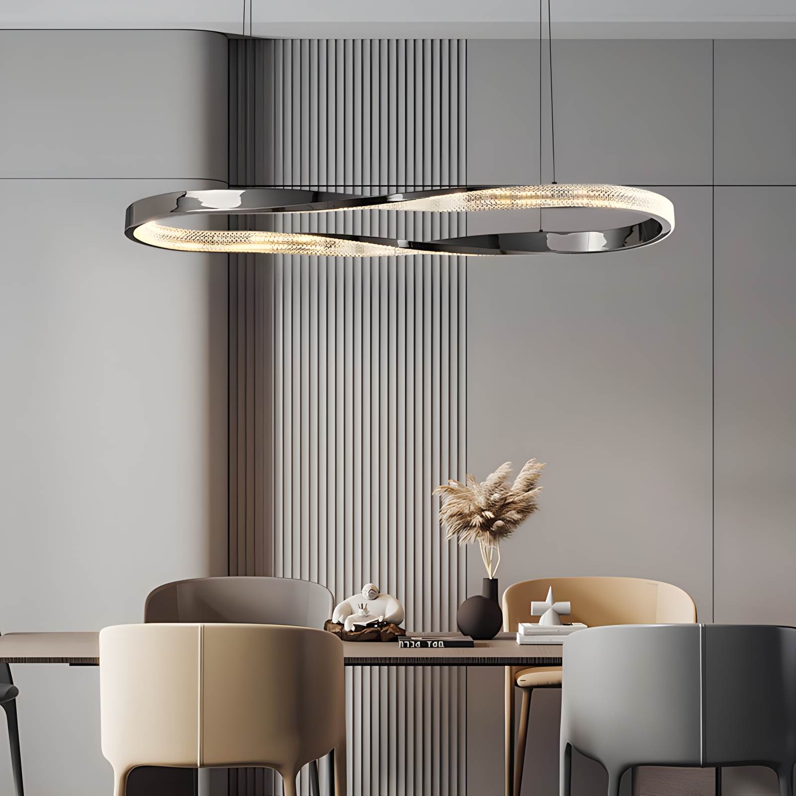 Mobius Circle Chandelier