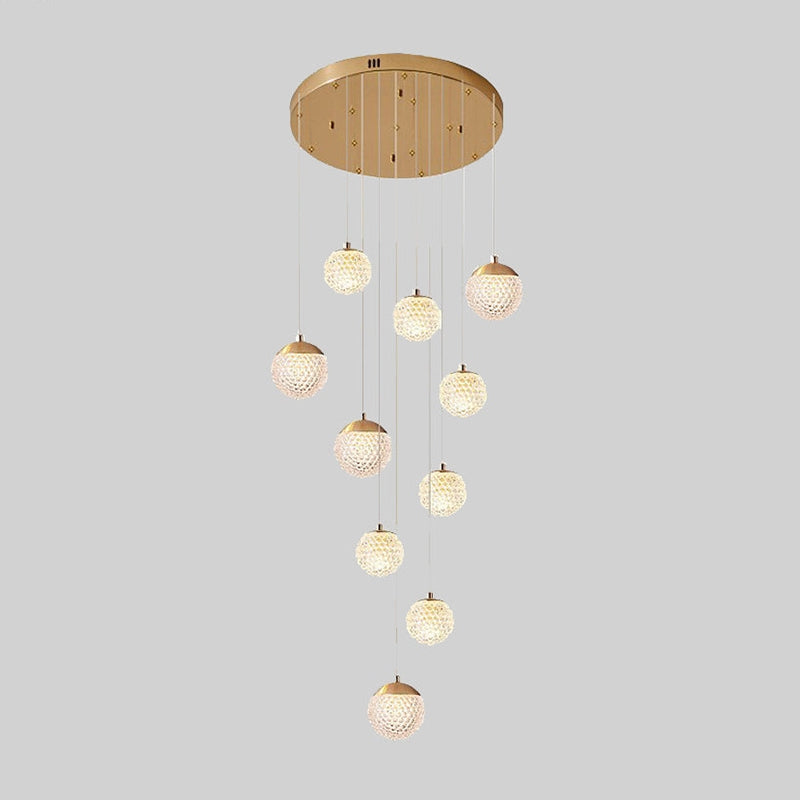 Antizer Modern Art Deco Multi Pendant Light